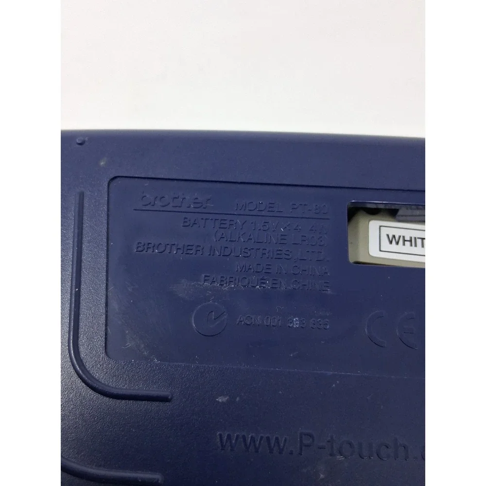 Brother PT-80 P-touch Electronic Labeling System Tested Working Q